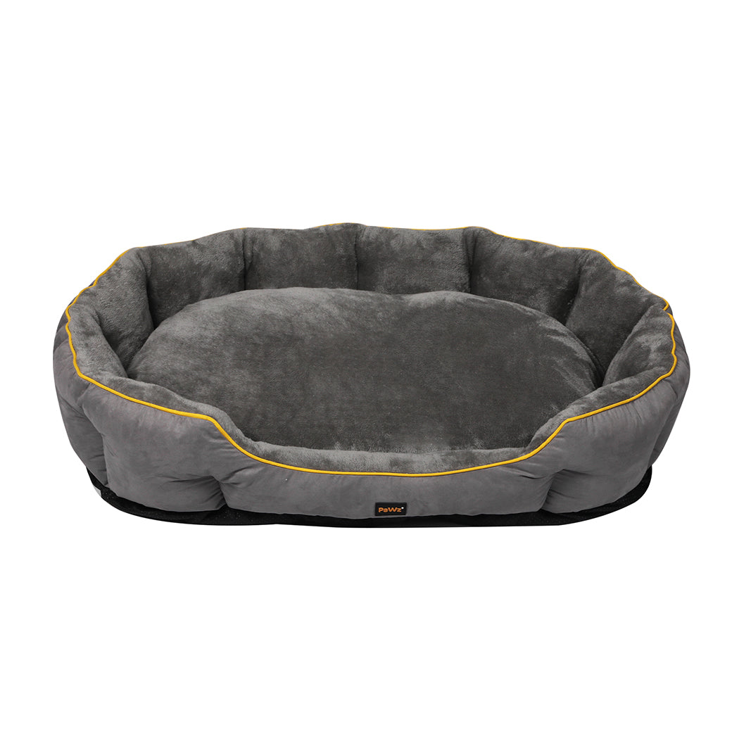 PaWz Electric Pet Heater Bed Heated XL Grey X-Large-1954802544337358849