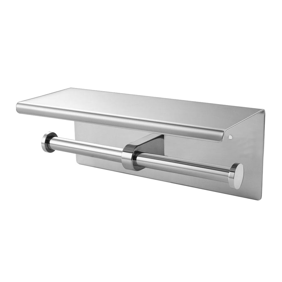Toilet Paper Holder Double Roll Stainless-2018816660294733825