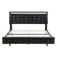 Levede  Floating Bed Frame Queen with Headboard LED Lights Mattress Base-2018816893917466625