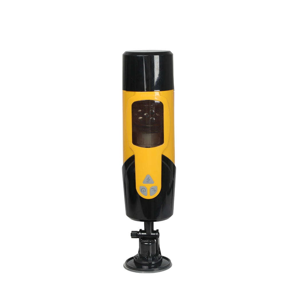 Urway Masturbation Cup Vibrating Pocket Yellow-1954802636633018369