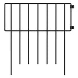 Mountview 10 Pcs Garden Fence Border Rustproof Metal