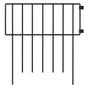 Mountview 10 Pcs Garden Fence Border Rustproof Metal