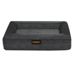 Pawz XL Size Orthopedic Dog Bed with Corduroy Removable Cover Waterproof Washable Grey-2006732714845278209