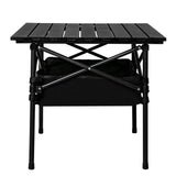 Levede Folding Camping Table Portable Black-2018816691739430913