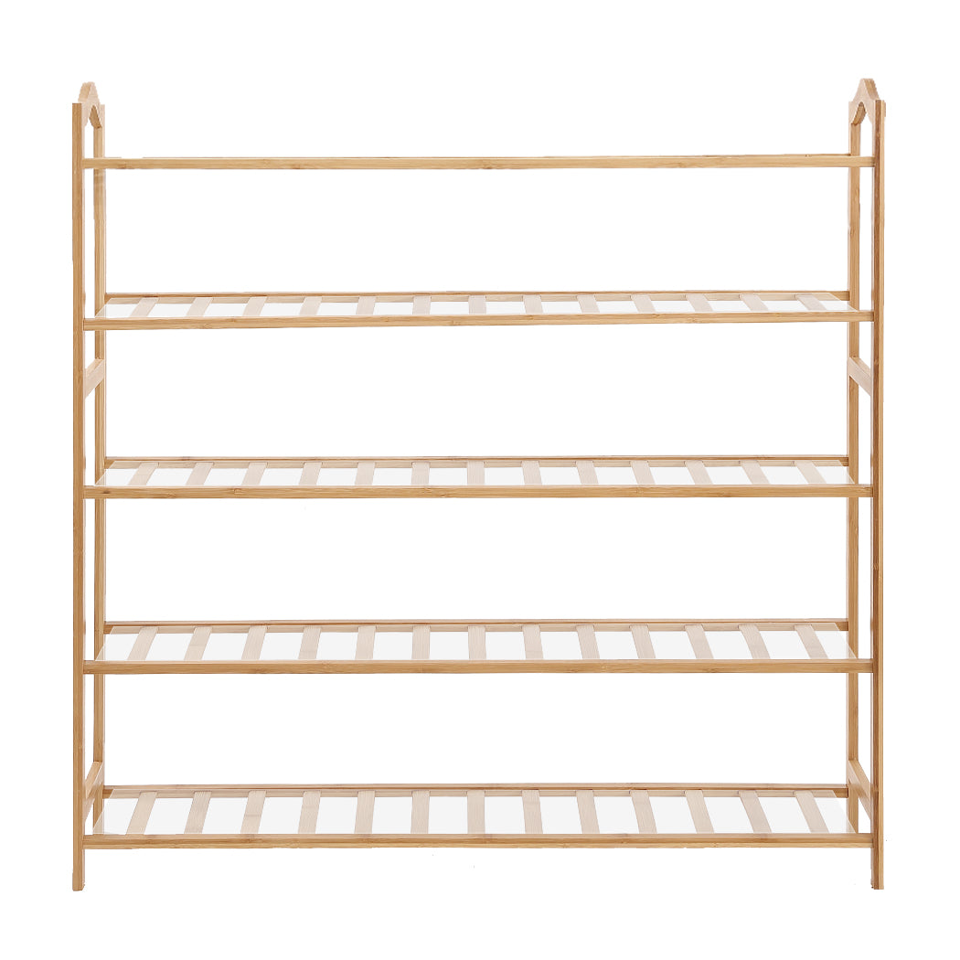 Levede Shoe Rack Bamboo Storage Wooden-2006733143142436865