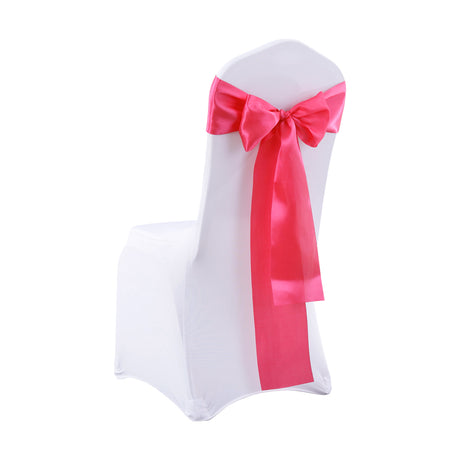 50x Satin Chair Sashes Cloth Cover Wedding Mauve-2018816776950910977