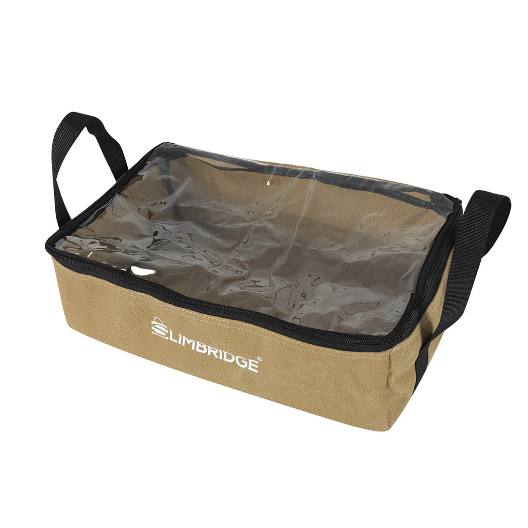 Slimbridge 3PCS Camping Canvas Storage Khaki-1954802650906234881