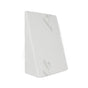 DreamZ Bedding Wedge Pillow Memory Foam White 19