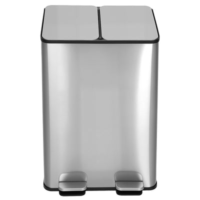 Toque 60L Pedal Bin Kitchen Waste Can Recycling Dustbin