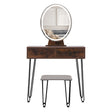 Levede Dressing Table LED Light Strip Brown-2018816844785389569