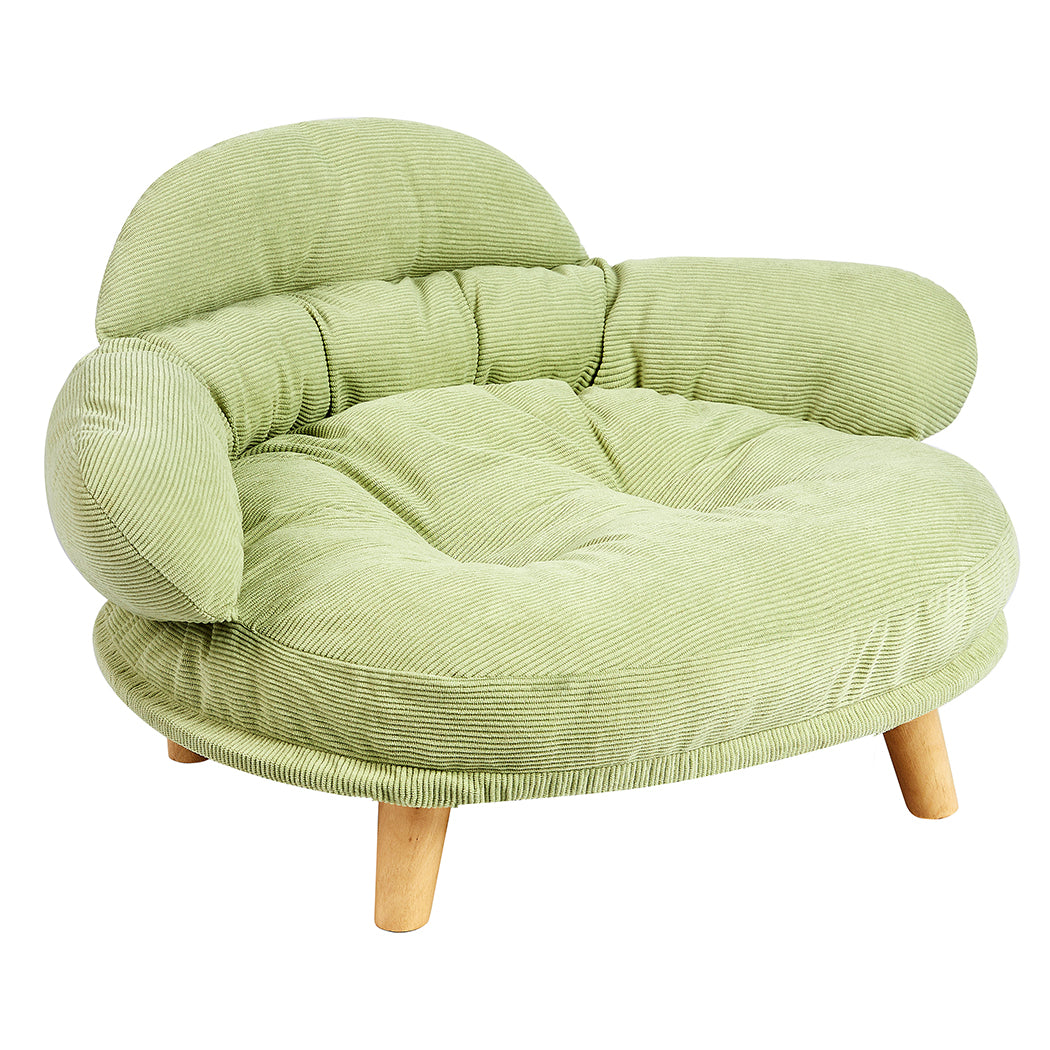 Pawz Elevated Pet Dog Cat Sofa Bed Couch XL Size Green-1954802453153189889