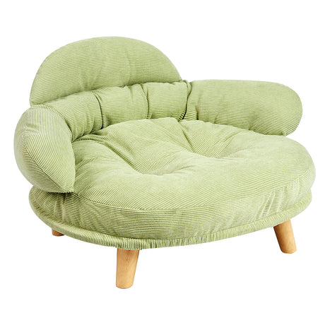 Pawz Elevated Pet Dog Cat Sofa Bed Couch XL Size Green-1954802453153189889