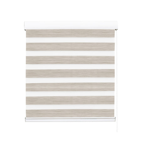 Marlow Blackout Zebra Roller Blind Curtains 180x210 Beige-2018816833234276353