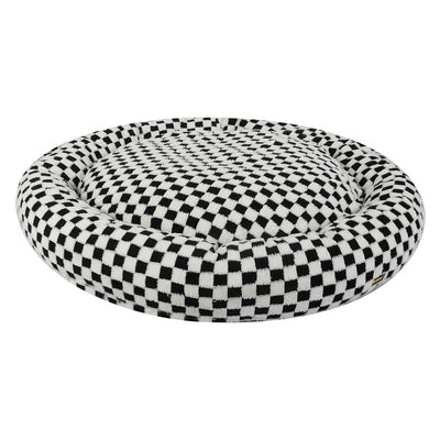 Pawz Circular Plush Dog Cosy Bed Calming Pet Plush Bed