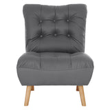 Levede Accent Chair Sofa Recliner Adjustable Grey-2018816931150303233