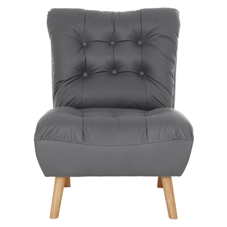 Levede Accent Chair Sofa Recliner Adjustable Grey-2018816931150303233