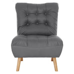 Levede Accent Chair Sofa Recliner Adjustable Grey-2018816931150303233
