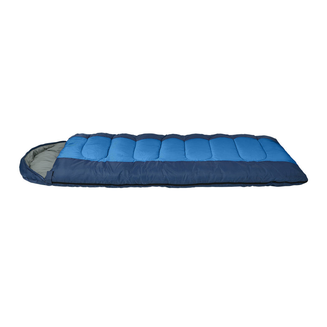 Mountview Sleeping Bag Outdoor Camping Blue-1954802649845075969
