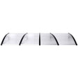 Mountview Window Door Awning Outdoor 1M X 4M Transparent 1x4M-2006733104710029313