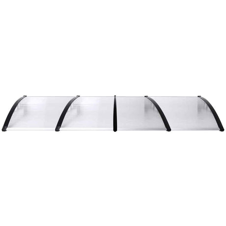 Mountview Window Door Awning Outdoor 1M X 4M Transparent 1x4M-2006733104710029313