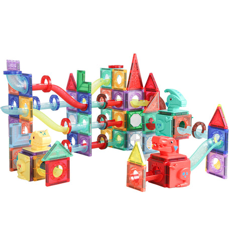 Kids Magnetic Tiles Blocks Dinosaur-1954802361331486721