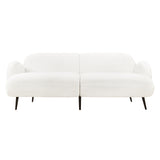 Levede Cloud Sofa 3 Seater Sherpa Fleece White