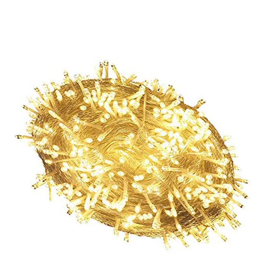 LED Curtain Fairy String Lights Wedding Warm White 300 LED-2006733424739618817