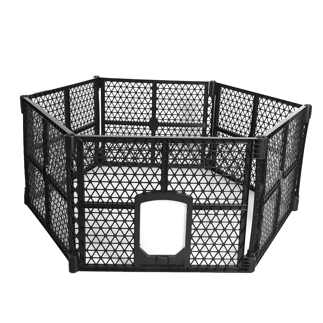 PaWz Pet Playpen Folding Dog Plastic M Medium-2006732971914170369