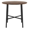 Levede Dining Table Round Kitchen 4 Person Coffee 80cm-2017004931596292097