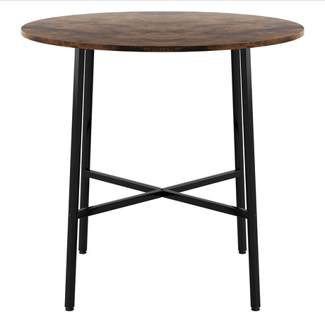 Levede Dining Table Round Kitchen 4 Person Coffee 80cm-2017004931596292097