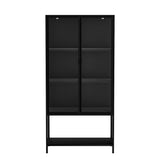 Stacked Glass Display Cabinet Collections Storage-2018816909776130049