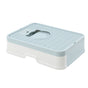 PaWz Foldable Cat Litter Box Tray Enclosed Blue