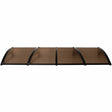Mountview Window Door Awning Outdoor 1M X 4M Brown 1x4M-2018816911630012417