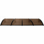 Mountview Window Door Awning Outdoor 1M X 4M Brown 1x4M