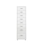 Levede Office Cabinet 8 Drawer Drawers White