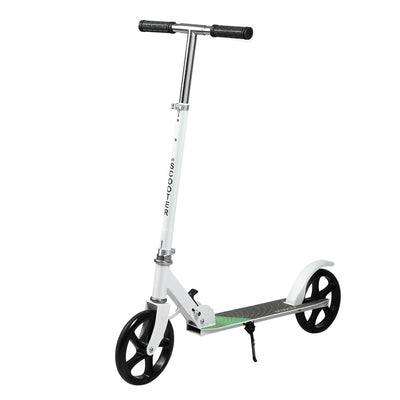 MONVELO Folding Scooter Dual Large Wheels White