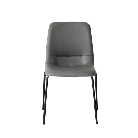 Levede Stackable Dining Chairs Kitchen Grey-2006733271748186113