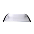 Mountview Window Door Awning Outdoor 1M X 1.5M Transparent 1x1.5M-2018816889400201217