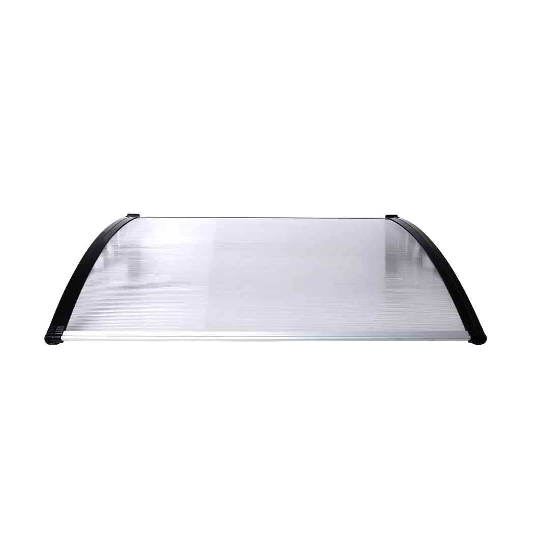 Mountview Window Door Awning Outdoor 1M X 1.5M Transparent 1x1.5M-2018816889400201217
