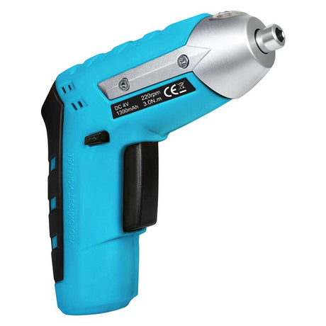 Traderight 4V Cordless Screwdriver 1300mAh 210rpm Speed-1960920172344774657