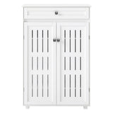 Levede Shoe Cabinet Door Storage Rack Cupboard White-2011971110257692673