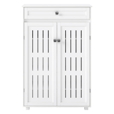 Levede Shoe Cabinet Door Storage Rack Cupboard White-2011971110257692673