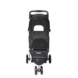 PaWz Large Pet Stroller Dog Cat Carrier Black-2006733030508597249