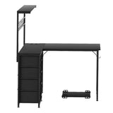 Levede Computer Desk Convertible L-shaped Study Table