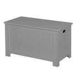 Levede Kids Toy Box Storage Chest Cabinet Grey