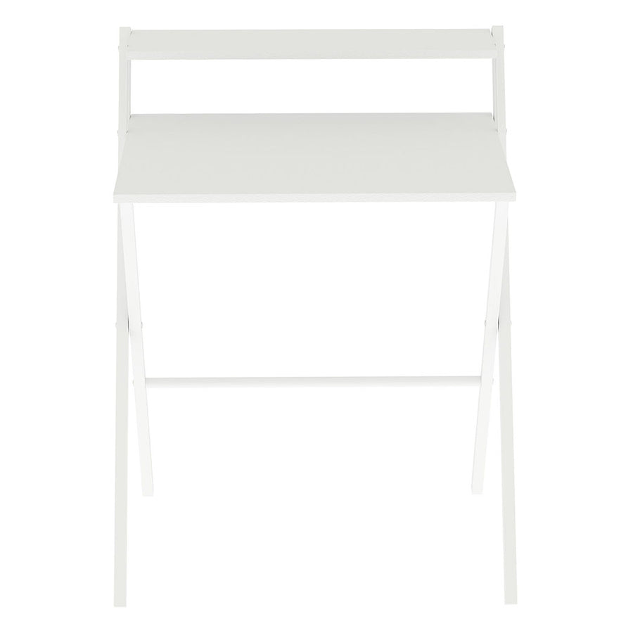 Levede Foldable Computer Desk Office Study Desk White-2011971108894543873