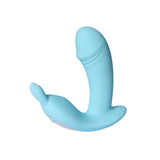 Urway Rabbit Vibrator Wireless Control Blue-2006733045809418241