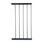 Levede Baby Safety Gate Adjustable Pet Black 45cm Extension