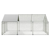 Pawz 600x300x194cm Large Metal Walk-in Chicken Coop Cage