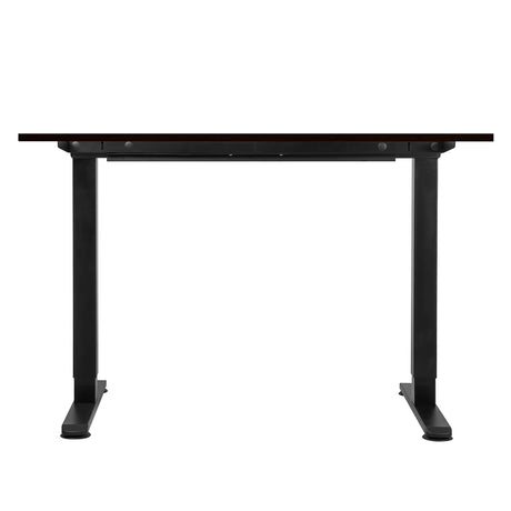 Levede Motorised Standing Desk Adjustable 140cm Walnut 1000x 1MM-2006733292715511809
